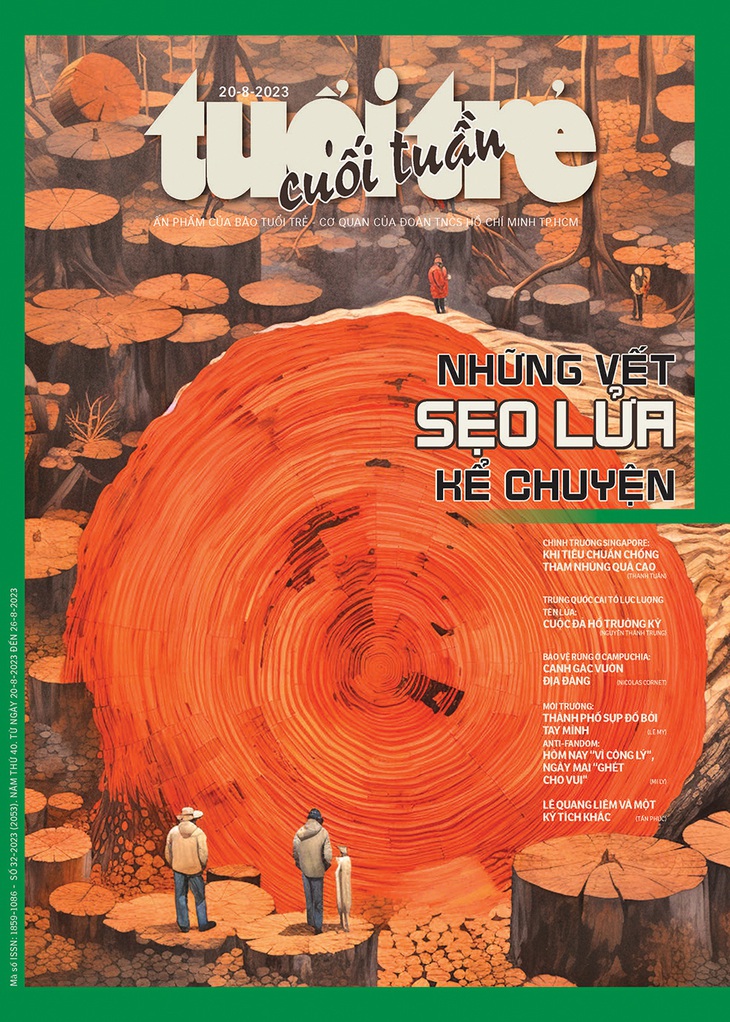 Tuổi Trẻ Cuối Tuần số 32-2023: &quot;Những vết sẹo lửa kể chuyện&quot; - Ảnh 1.