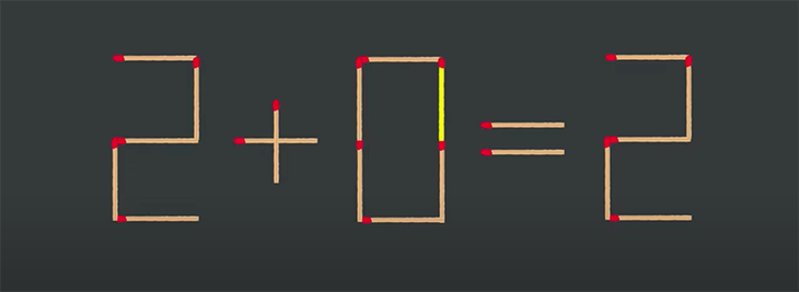 Thử tài IQ: Di chuyển một que diêm để 3+2=3+4 thành phép tính đúng - Ảnh 1.