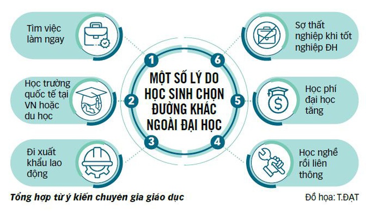 Chọn hướng khác ngoài đại học - Ảnh 3.