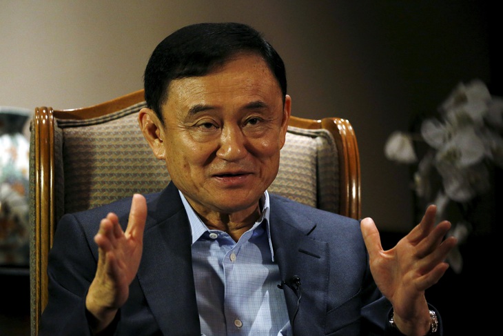 Cựu thủ tướng Thái Lan Thaksin Shinawatra - Ảnh: REUTERS