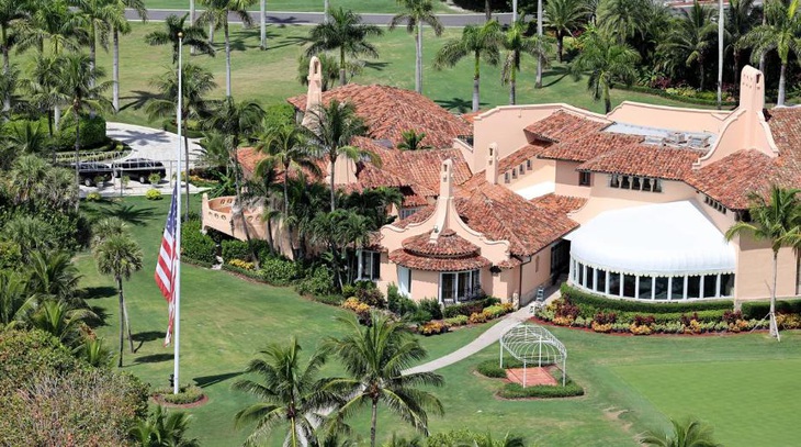 Khu dinh thự Mar-a-Lago của cựu tổng thống Donald Trump - Ảnh CNN