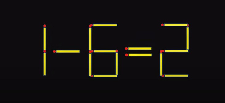 Thử tài IQ: Di chuyển một que diêm để 4+3=6-7 thành phép tính đúng - Ảnh 7.