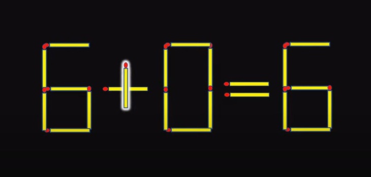 Thử tài IQ: Di chuyển một que diêm để 9+1=2-8 thành phép tính đúng - Ảnh 1.