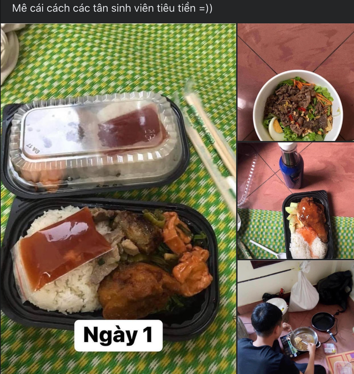 Những hình ảnh hài hước của hội tân sinh viên sắp nhập học - Ảnh 8. Thích cái cách tân sinh viên "flex" chuyện ăn uống.