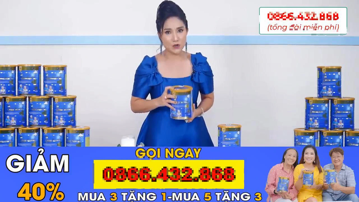 Cát Tường nói về quảng cáo sữa tiểu đường: 'Đã hết hợp đồng, không muốn dính líu' - Ảnh 1.