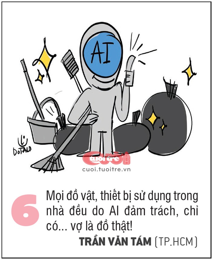 10 sự thật gây sốc về thành phố thông minh - Ảnh 6. Mọi đồ vật, thiết bị sử dụng trong nhà đều do AI đảm trách, chỉ có... vợ là đồ thật!