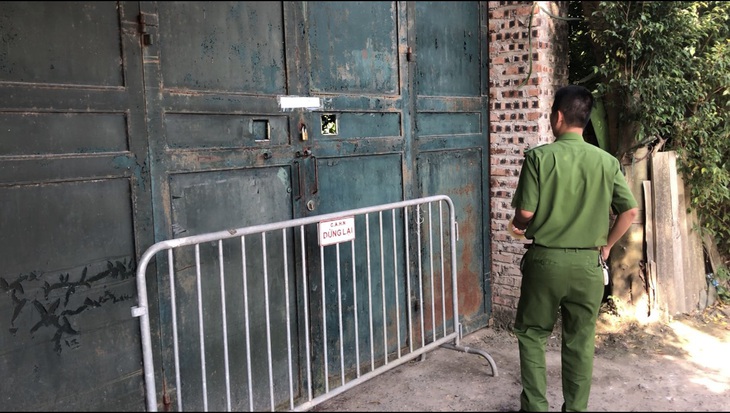 Vụ 4 người trong gia đình tử vong ở Hà Nội được phát hiện thế nào? - Ảnh 1. Ngôi nhà nơi phát hiện vụ việc - Ảnh: TRỌNG HUY