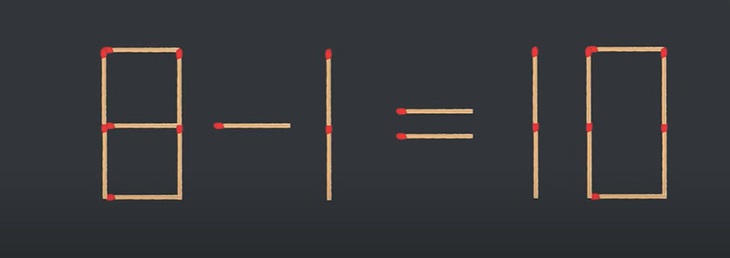 Thử tài IQ: Di chuyển một que diêm để 3+4=8+7 thành phép tính đúng - Ảnh 7. Thử tài IQ: Di chuyển một que diêm để 3+4=8+7 thành phép tính đúng - Ảnh 7.