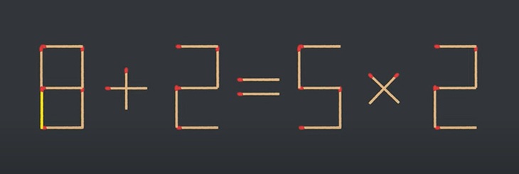 Thử tài IQ: Di chuyển một que diêm để 9+2=9x2 thành phép tính đúng - Ảnh 1.