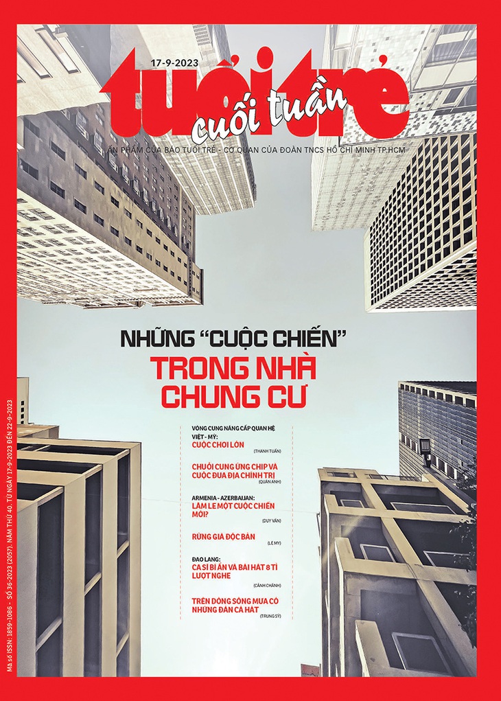 Tuổi Trẻ Cuối Tuần số 36-2023: &quot;‘Những ‘cuộc chiến’ trong nhà chung cư&quot; - Ảnh 1.
