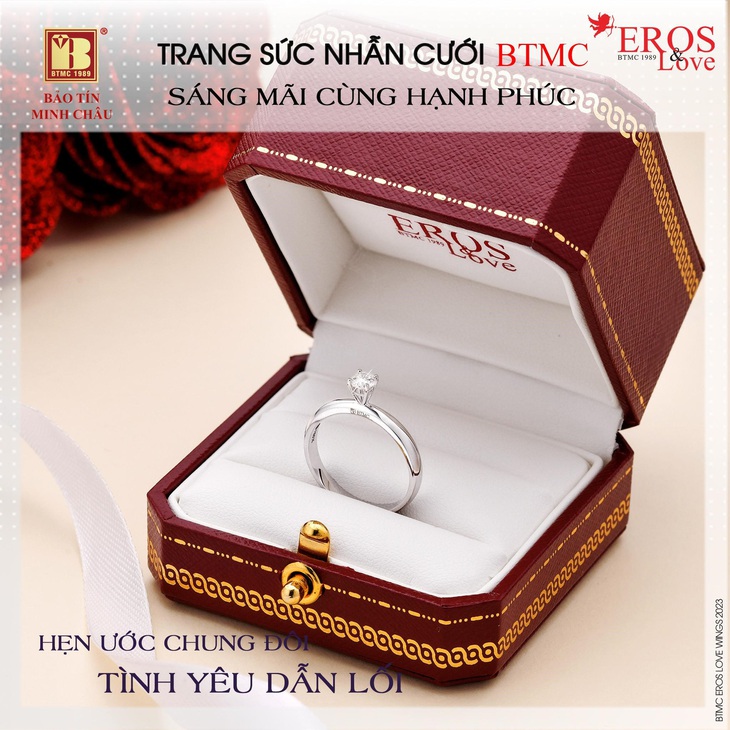 Nhẫn cầu hôn cho tình yêu đích thực