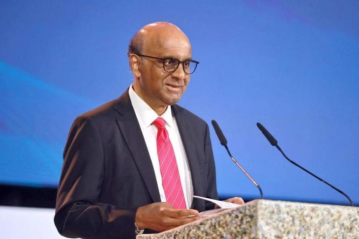 Tân Tổng thống Singapore Tharman Shanmugaratnam - Ảnh: THE STRAITS TIMES