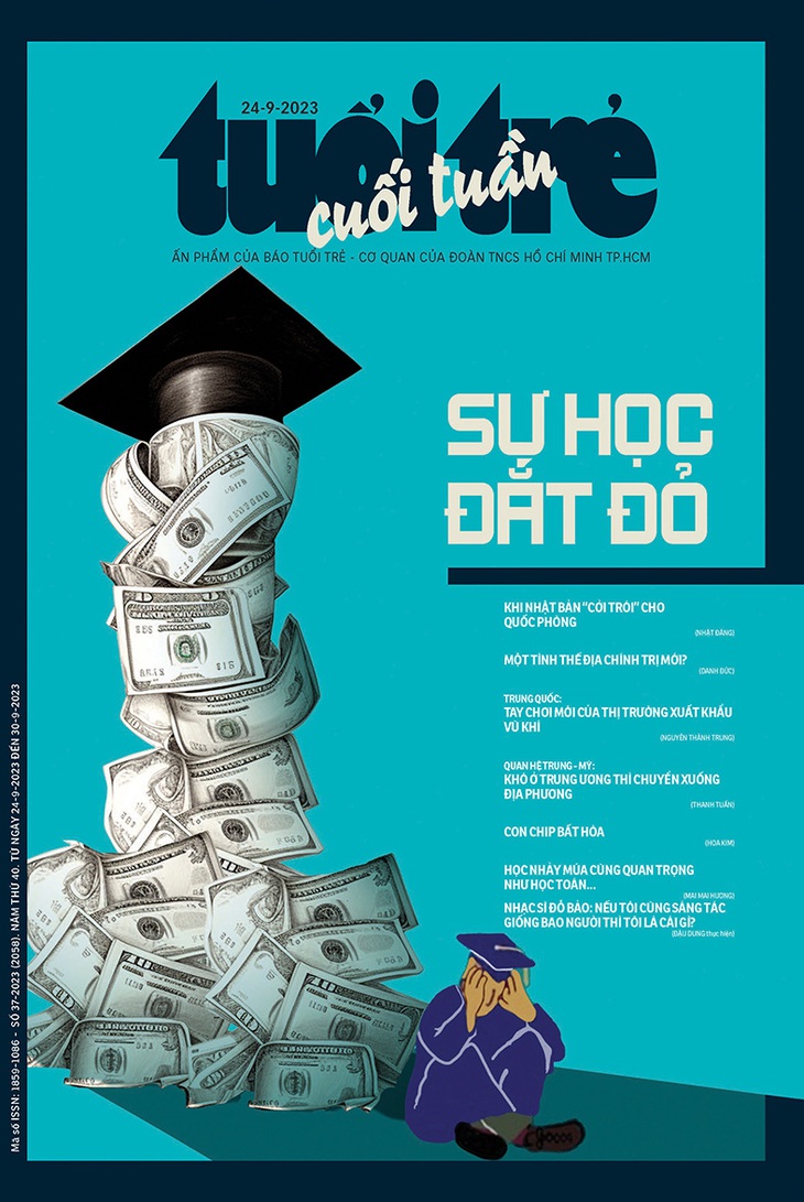 Tuổi Trẻ Cuối Tuần số 37-2023: Sự học đắt đỏ - Ảnh 1.