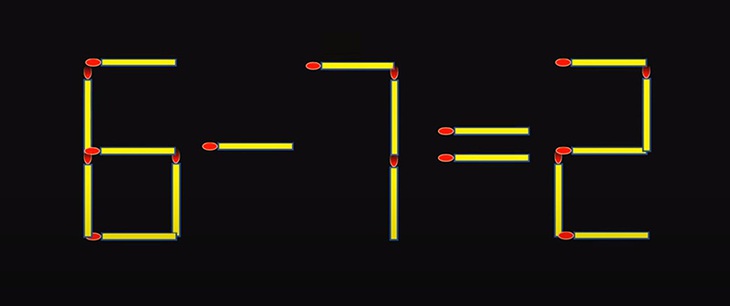 Thử tài IQ: Di chuyển một que diêm để 4+3=7+7 thành phép tính đúng - Ảnh 7. Thử tài IQ: Di chuyển một que diêm để 4+3=7+7 thành phép tính đúng - Ảnh 7.