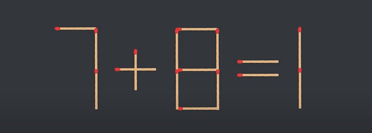 Thử tài IQ: Di chuyển một que diêm để 3-4=7+2 thành phép tính đúng - Ảnh 4. Thử tài IQ: Di chuyển một que diêm để 3-4=7+2 thành phép tính đúng - Ảnh 4.