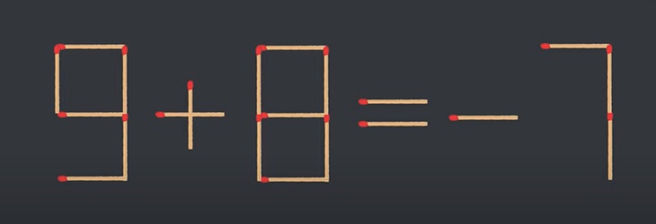 Thử tài IQ: Di chuyển một que diêm để 1-0=9-1 thành phép tính đúng - Ảnh 7.