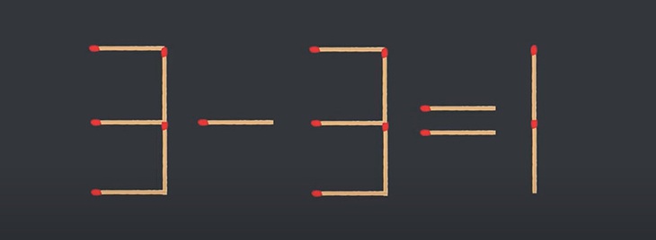 Thử tài IQ: Di chuyển một que diêm để 3-4=7+2 thành phép tính đúng - Ảnh 7. Thử tài IQ: Di chuyển một que diêm để 3-4=7+2 thành phép tính đúng - Ảnh 7.