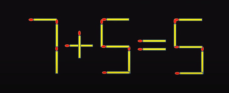 Thử tài IQ: Di chuyển một que diêm để 8-1=1+1 thành phép tính đúng - Ảnh 7. Thử tài IQ: Di chuyển một que diêm để 8-1=1+1 thành phép tính đúng - Ảnh 7.