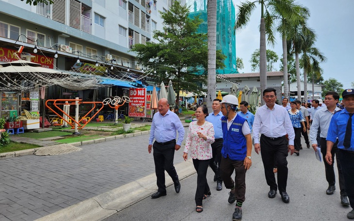 "Huyện Bình Chánh cần xử lý ngay nhà ở xã hội chưa nghiệm thu phòng cháy dân đã vào ở"