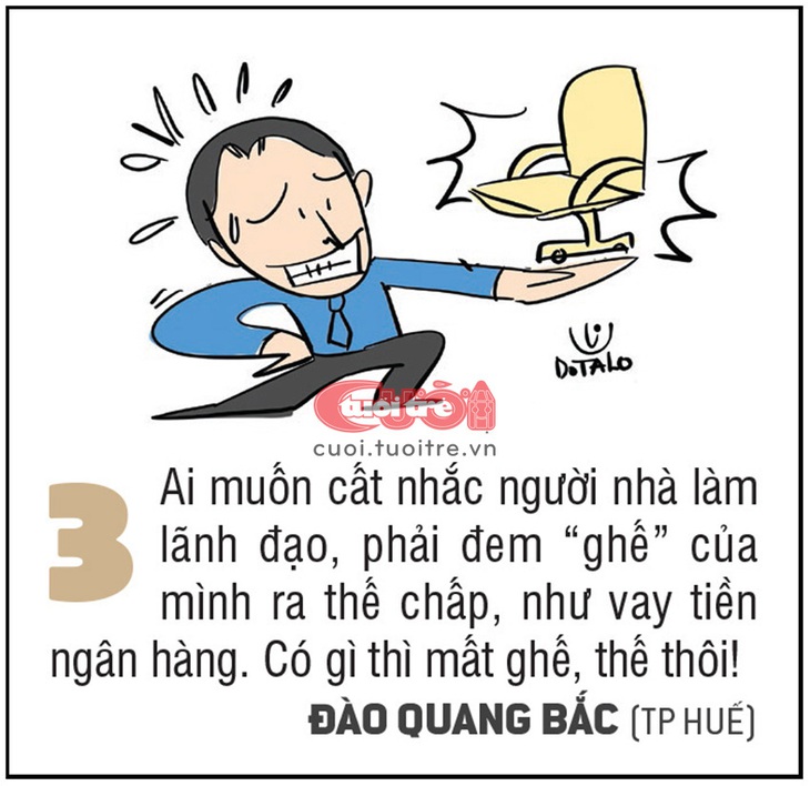 Ai muốn cất nhắc người nhà làm lãnh đạo, phải đem “ghế” của mình ra thế chấp