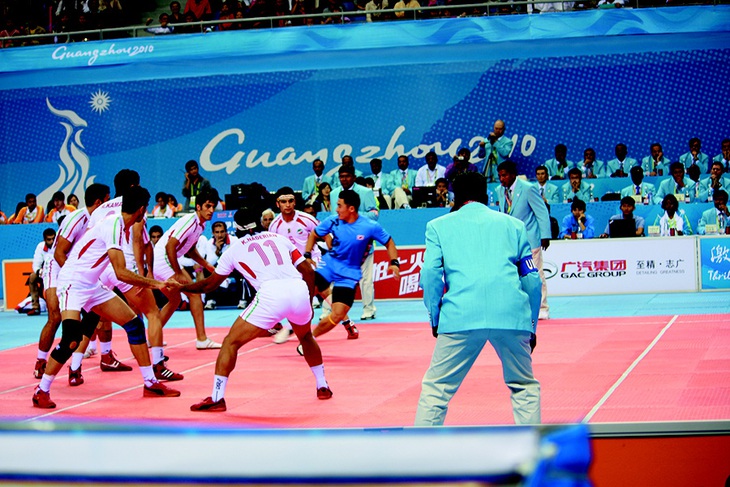 Kabaddi là một trong những môn thể thao &quot;độc lạ&quot; ở Asiad 19 - Ảnh: CGTN