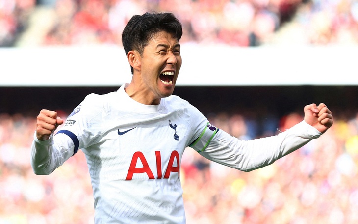 Son Heung Min lập cú đúp, Tottenham cầm chân Arsenal