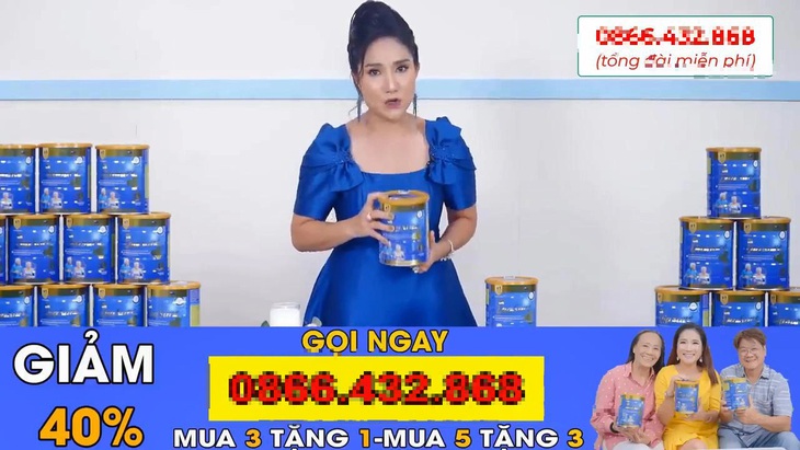 Cát Tường xin lỗi vì quảng cáo sản phẩm không tốt ảnh hưởng đến khán giả - Ảnh chụp màn hình