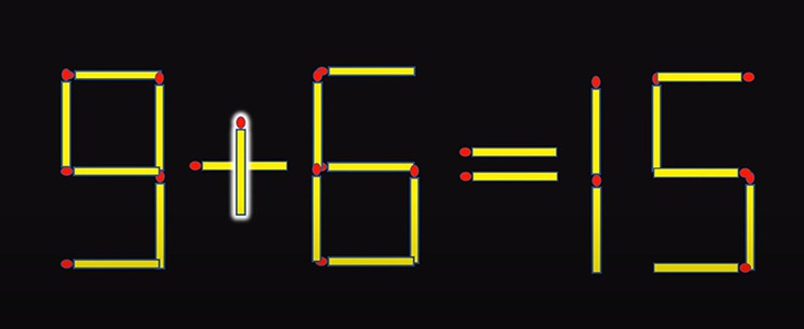 Thử tài IQ: Di chuyển hai que diêm để 7-0=6 thành phép tính đúng - Ảnh 1.