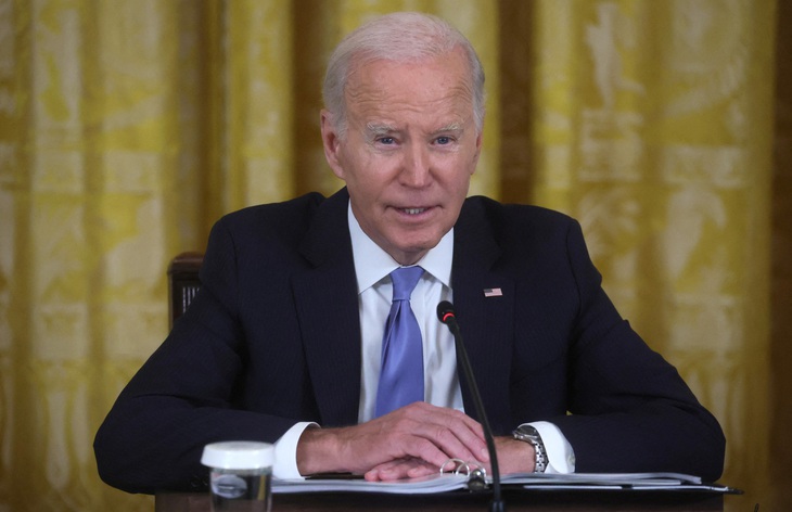 Tổng thống Mỹ Joe Biden - Ảnh: REUTERS