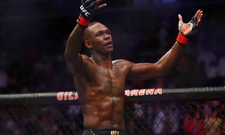 Israel Adesanya được ca ngợi là một trong những võ sĩ giỏi nhất UFC - Ảnh: UFC