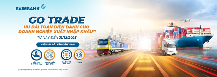 Doanh nghiệp xuất nhập khẩu được miễn giảm gần 20 loại phí tại Eximbank - Ảnh: Eximbank