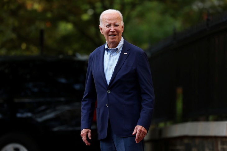 Tổng thống Mỹ Joe Biden - Ảnh: REUTERS