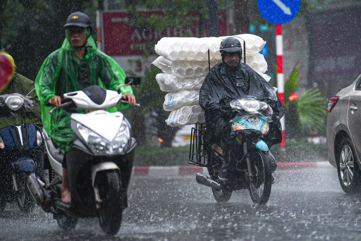 Khoảng từ ngày 9 đến 12-9, ở khu vực Bắc Bộ có khả năng xảy ra một đợt mưa dông diện rộng - Ảnh: NAM TRẦN