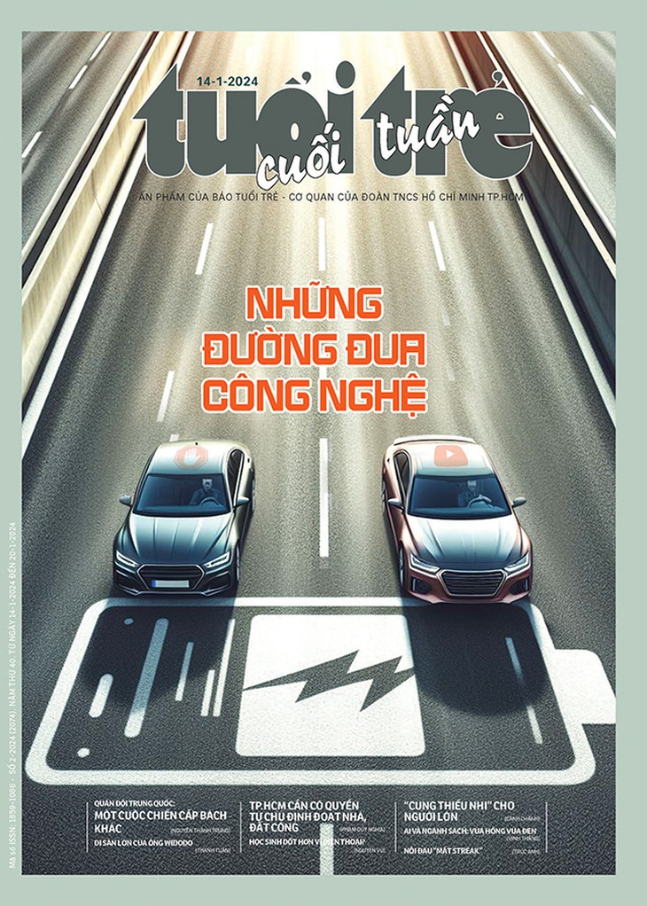 Tuổi Trẻ Cuối Tuần số 2-2024: 'Những đường đua công nghệ'- Ảnh 1.