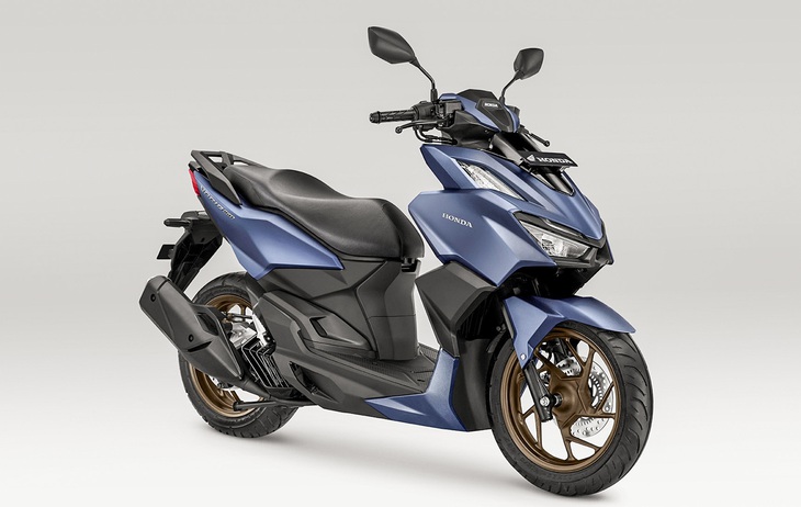 Honda Vario 160 màu Grande Matte Blue mang vẻ đẹp mạnh mẽ mà tinh tế - Ảnh: Honda Indonesia