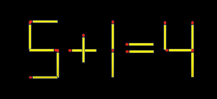 Thử tài IQ: Di chuyển một que diêm để 7-1=9 thành phép tính đúng- Ảnh 5. Thử tài IQ: Di chuyển một que diêm để 7-1=9 thành phép tính đúng- Ảnh 5.