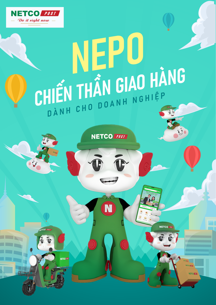 Nepo - ‘chiến thần giao hàng’ bất chấp ngày đêm, mưa gió- Ảnh 1. Tạo hình chiến thần Nepo
