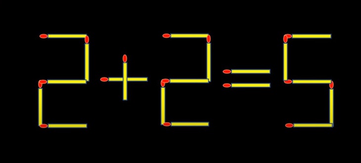 Thử tài IQ: Di chuyển một que diêm để 9x2=7+8 thành phép tính đúng- Ảnh 5.