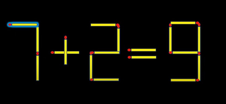 Thử tài IQ: Di chuyển một que diêm để 5x3=13-2 thành phép tính đúng- Ảnh 4.