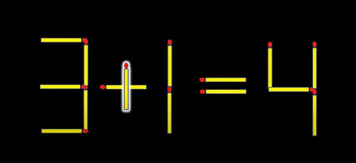 Thử tài IQ: Di chuyển một que diêm để 15+4=15 thành phép tính đúng- Ảnh 6.