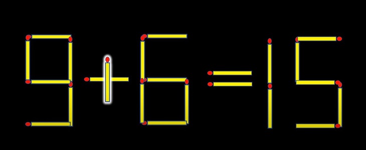 Thử tài IQ: Di chuyển một que diêm để 47+5=8 thành phép tính đúng- Ảnh 6.