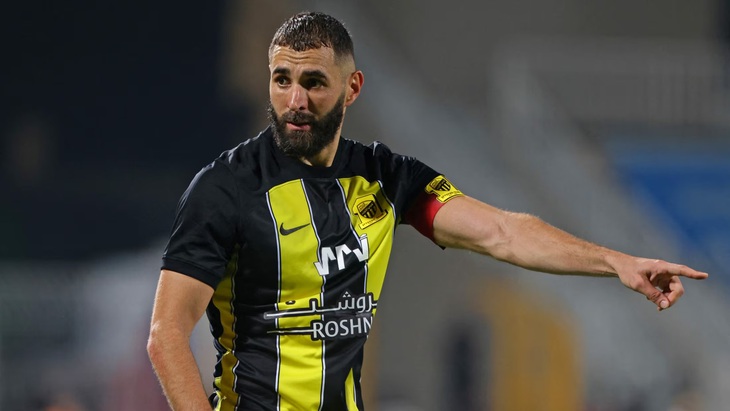 Benzema vẫn chưa trở lại Al Ittihad - Ảnh: GETTY IMAGES