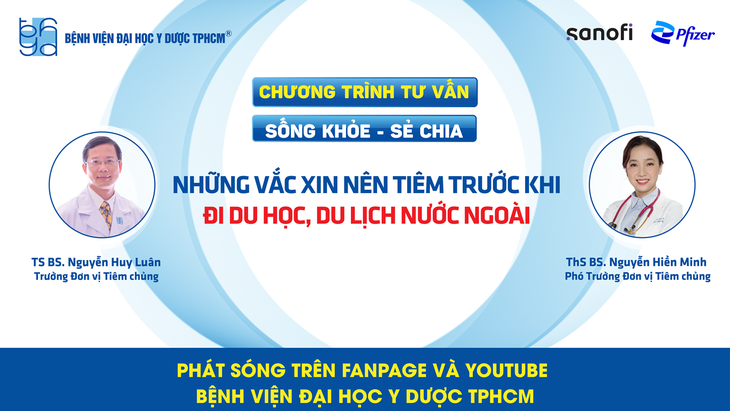 Chương trình tư vấn: Nên tiêm vắc xin trước khi đi nước ngoài