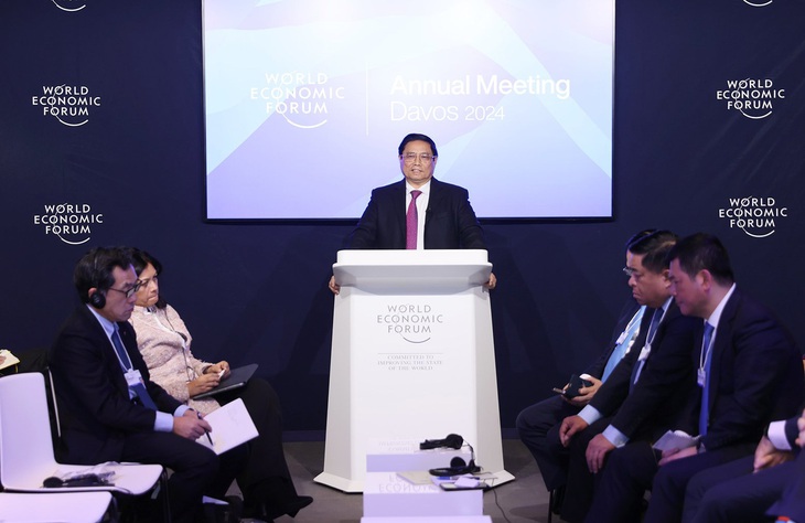 Việt Nam là một trong những nước được doanh nghiệp quan tâm nhất tại WEF Davos 2024