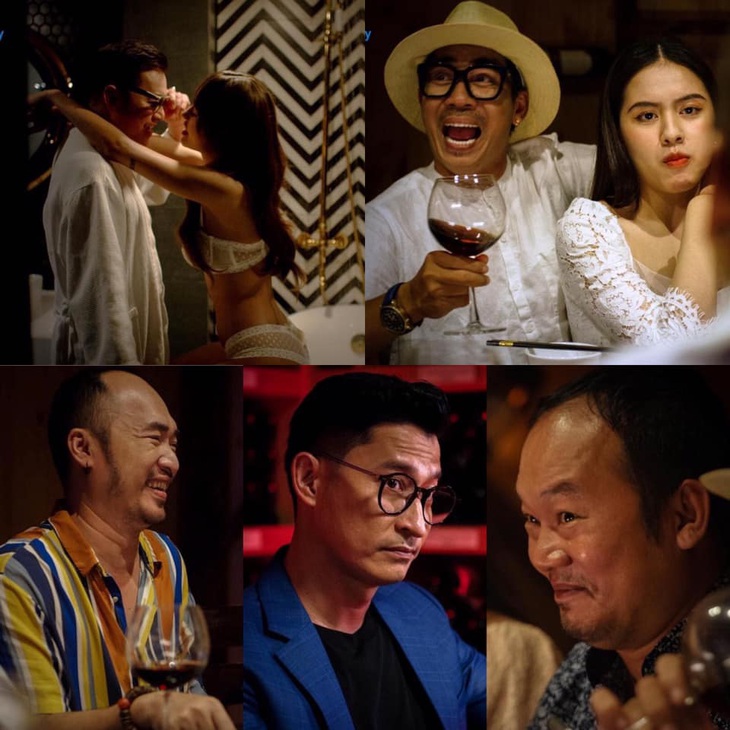 Một số hình ảnh trong phim Sugar daddy & sugar baby - Ảnh: ĐPCC