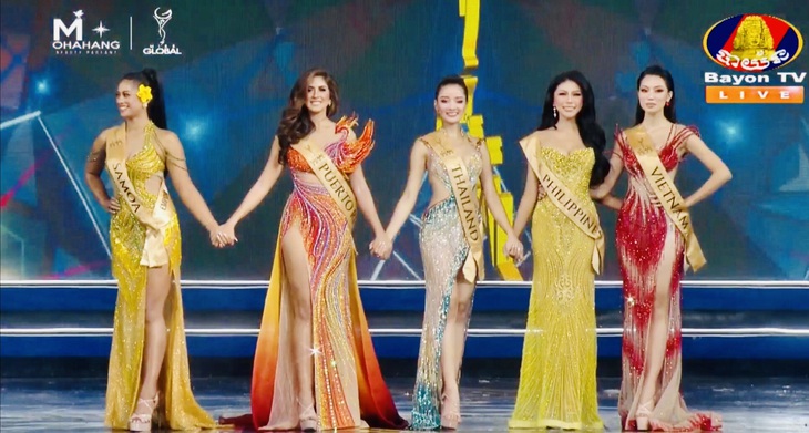 Top 5 Hoa hậu Toàn cầu 2023 (Miss Global) - Ảnh chụp màn hình