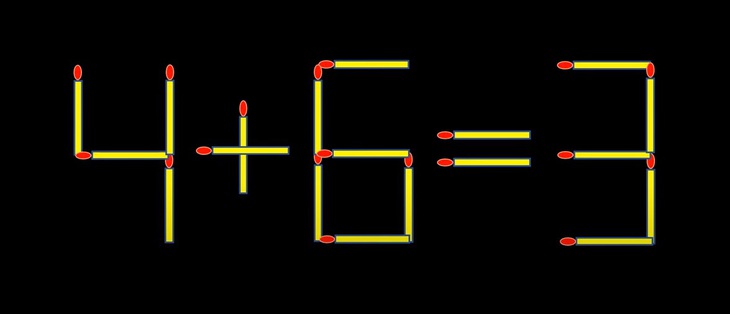 Thử tài IQ: Di chuyển một que diêm để 9-1+6=8 thành phép tính đúng- Ảnh 5.