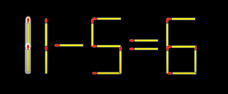 Thử tài IQ: Di chuyển một que diêm để 1+2+2=6 thành phép tính đúng- Ảnh 6.