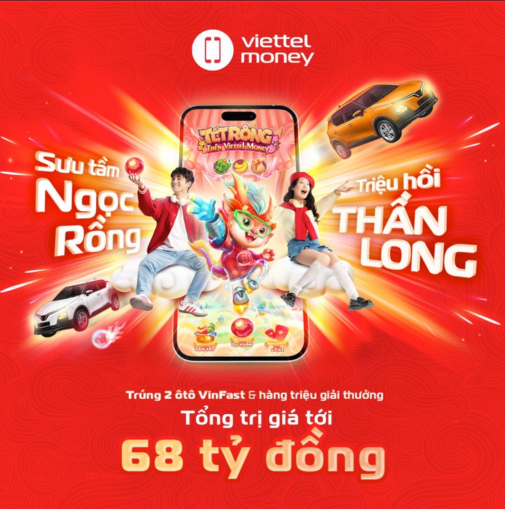 ‘Hóa rồng’ mỗi ngày rinh quà liền tay cùng Viettel Money- Ảnh 1.