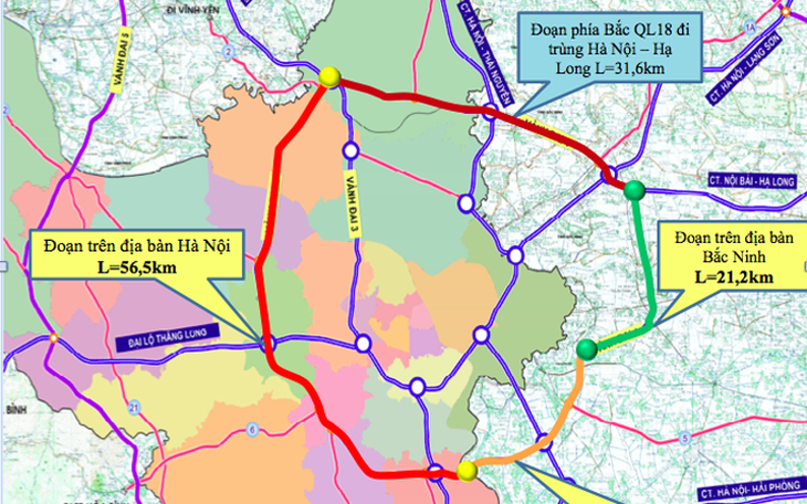 Bắc Ninh ‘thúc’ tiến độ đường vành đai 4 - Ảnh 2.